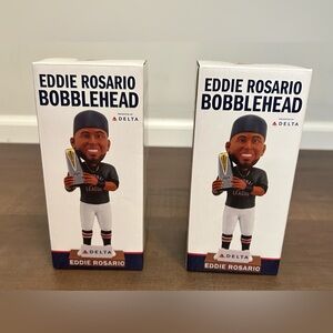 2 Eddie Rosario Atlanta Braves Baseball 2022 SGA Bobbleheads 2021 NLCS MVP NIB